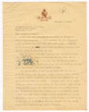 Wallace R. Farrington letter to Warren G. Harding, December 4, 1919