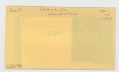 [Aerial view of Haleakalā in Hawaii, envelope IE32-336]