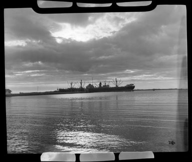 Ships in the harbour, Lautoka, Fiji