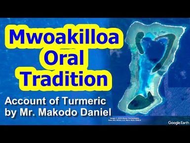 Account of Turmeric, Mwoakilloa