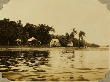 Buildings at Neiafu? on 'Utu Vava'u in the Vava'u Group, Tonga, 1928