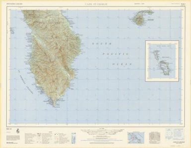 New Guinea 1:250,000 (Cape St George ; SB 56-3 ; 1959)