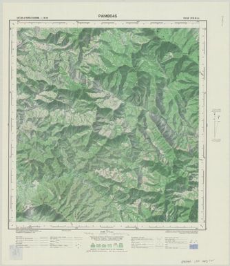 Carte de la Nouvelle Caledonie 150 000: Paimboas