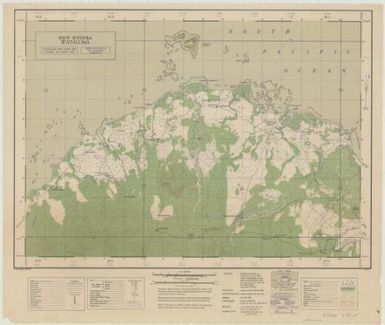 New Guinea 1:25,000 series (Wataluma)