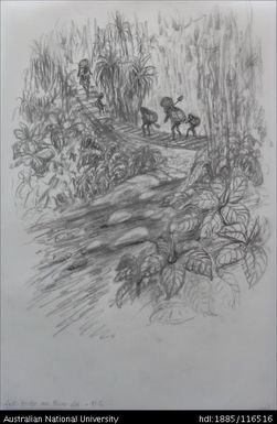 foot-bridge over River Lai - N.G. [1]