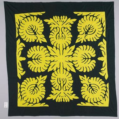 Tivaevae manu (applique quilt)