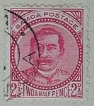 Stamp: Samoan Two and a Half Pence