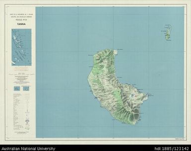 Vanuatu, Tanna Island, Tanna, Sheet 14, 1965, 1:100 000