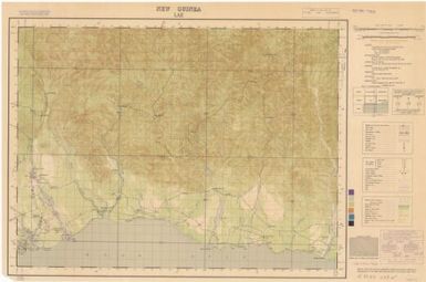 Lae / compilation & detail, 2 Fd. Svy. Coy. (AIF), Aust. Svy. Corps, Aug. 44, with aid of air photos ; drawing, 2 Fd. Svy. Coy. & L.H.Q. Cartographic Coy., Aust. Svy. Corps., Oct. 44 ; reproduction, L.H.Q. Cartographic Coy., Aust. Svy. Corps., Nov. 44, revised Aug. 44