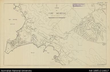 Papua New Guinea, Town of Port Moresby, 1959