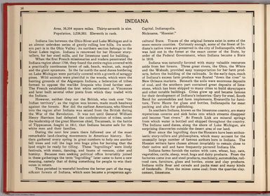 (Text Page) Indiana.