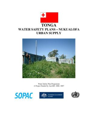 Tonga Water Safety Plans - Nukualofa Urban Supply