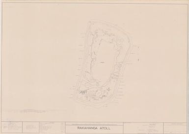 Rakahanga Atoll / mapped in 1975 by Photogrammetric Branch, H.O. Dept. of Lands & Survey