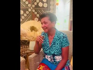 Talanoa - FiCAA President Mrs Patricia Hennig / awesome 👏 sharing- videography by Adi Fane Waqatabu