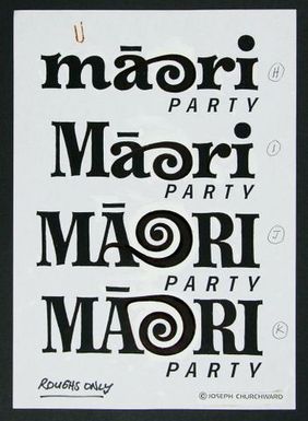 Maori Party Logo Design
