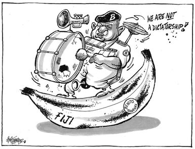 "We are NOT a dictatorship!" 16 December, 2008.