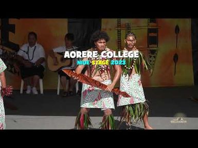POLYFEST 2023: AORERE COLLEGE NIUEAN GROUP - FULL PERFORMANCE