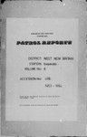 Patrol Reports. West New Britain District, Gasmata, 1953 - 1954