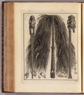 (Native implements, Ohiteroa and Otaheite). No. 12. (London: printed for W. Strahan; and T. Cadell in the Strand, MDCCLXXIII).
