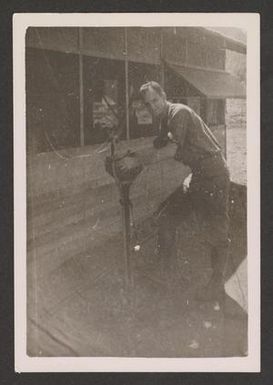 [Man with Drinking Fountain]