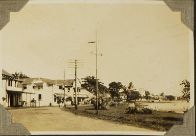 Waterfront at Apia, Samoa, 1928