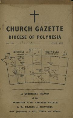 Church Gazette, Polynesia: June 1962