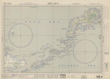 Australian aeronautical map (Sheet NB4)