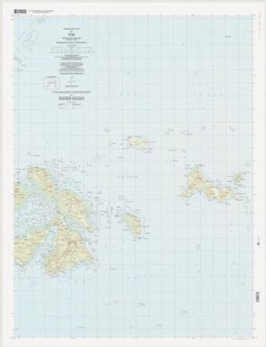 Topographic map of State of Chuuk (formerly Truk), Federated States of Micronesia: Tol