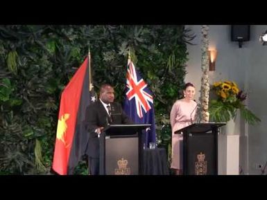 James Marape and Jacinda Ardern discuss Papua New Guinea students evacuated from Wuhan.