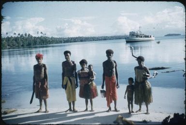 The locals on the beach : Kalo Kalo Methodist Mission Station, D'Entrecasteaux Islands, Papua New Guinea 1956-1958 / Terence and Margaret Spencer