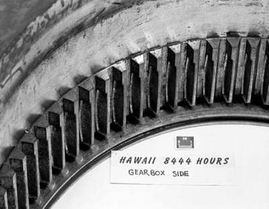 GEAR COUPLINGS FROM THE MOD-OA WTG ( HAWAII)