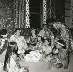 Ceremony for Elvis, Micky, and the crew while filming "Paradise, Hawaiian Style" (1966)