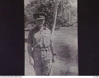 TOROKINA, SOUTH BOUGAINVILLE ISLAND, 1945-10-19. BRIGADIER H. W. SIMPSON DSO, COMMANDING OFFICER 29TH BRIGADE. (PHOTOGRAPHER PTE P. SPIDEN)