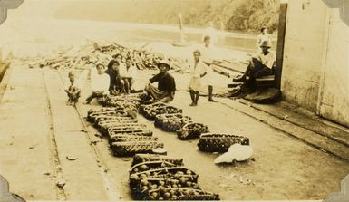 Wharf at Neiafu? on 'Utu Vava'u in the Vava'u Group, Tonga, 1928