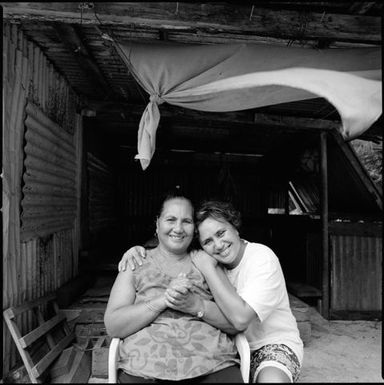Ngatokorima Rasmussen and her daughter Vaine-Iriano Wichman frame 11