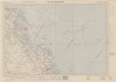 Australian aeronautical map: Rockhampton (Sheet F9)