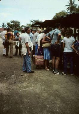 Cruise ship day Nuku'alofa June 1984