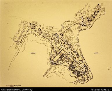 New Caledonia - Jean-Marie Tijbaou Cultural Centre - Site Plan