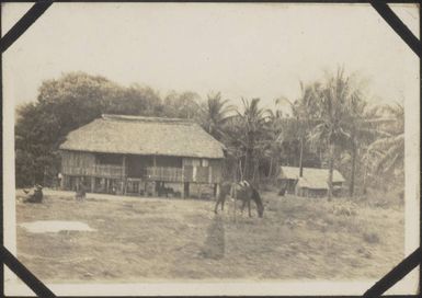 Traditional house at Poya, New Caledonia