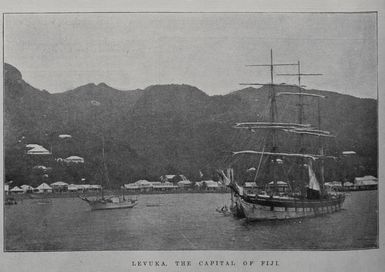 Levuka, the capital of Fiji