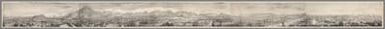 (Composite View of) Pl 1-5 A Series of Panoramic Views of Saint Jago, the Capital of Chili
