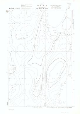 [Japan nautical charts].: Nippon. Honsyū - Northwest Coast. The West of Akita. (Sheet 6328G)