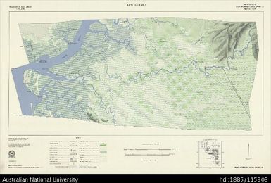 Papua New Guinea, Port Moresby, Preliminary Detail Plot, Series: NMP/62/029, Sheet 12, 1963, 1:50 000