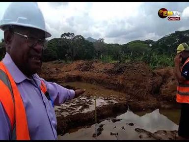 SEWERAGE PLANT PROGRESSING
