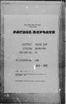 Patrol Reports. Milne Bay District, Baniara, 1953 - 1955