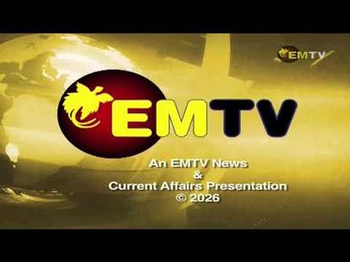NATIONAL EMTV NEWS | 6PM | SUNDAY 12th APRIL, 2026