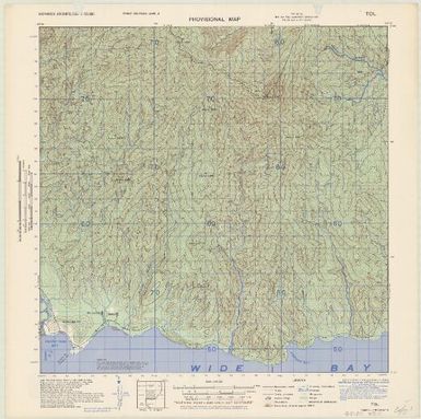 Bismarck Archipelago 1:50,000 provisional map (Tol)