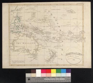 Australien : Nach Mercators Projection / entw. u. gez. v. C.G. Reichard ; Gest. v. L. Hess