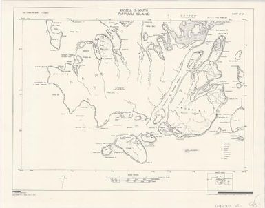 Solomon Islands 1:50,000: Russell Is. South (Pavuvu Island) (Sheet 25)