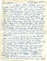 Letter from William H. Gernert to Richard T. Gernert, January 19, 1943